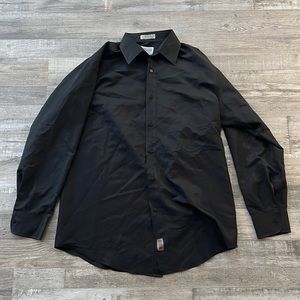 Black Button Down Dress Shirt